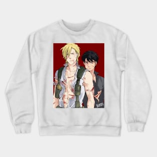 Ash and Eiji Rambo Crewneck Sweatshirt